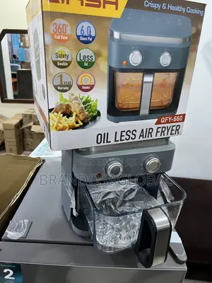 Qasa 6l Air Fryer Suitable for Home Recipe Experiments [Qfy 660]