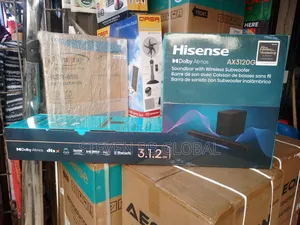 Hisense 360w Soundbar With Subwoofer 3.1.2ch | Aud 3120-Ax