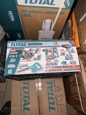 Total 4pcs Combo Kit With Circular Saw