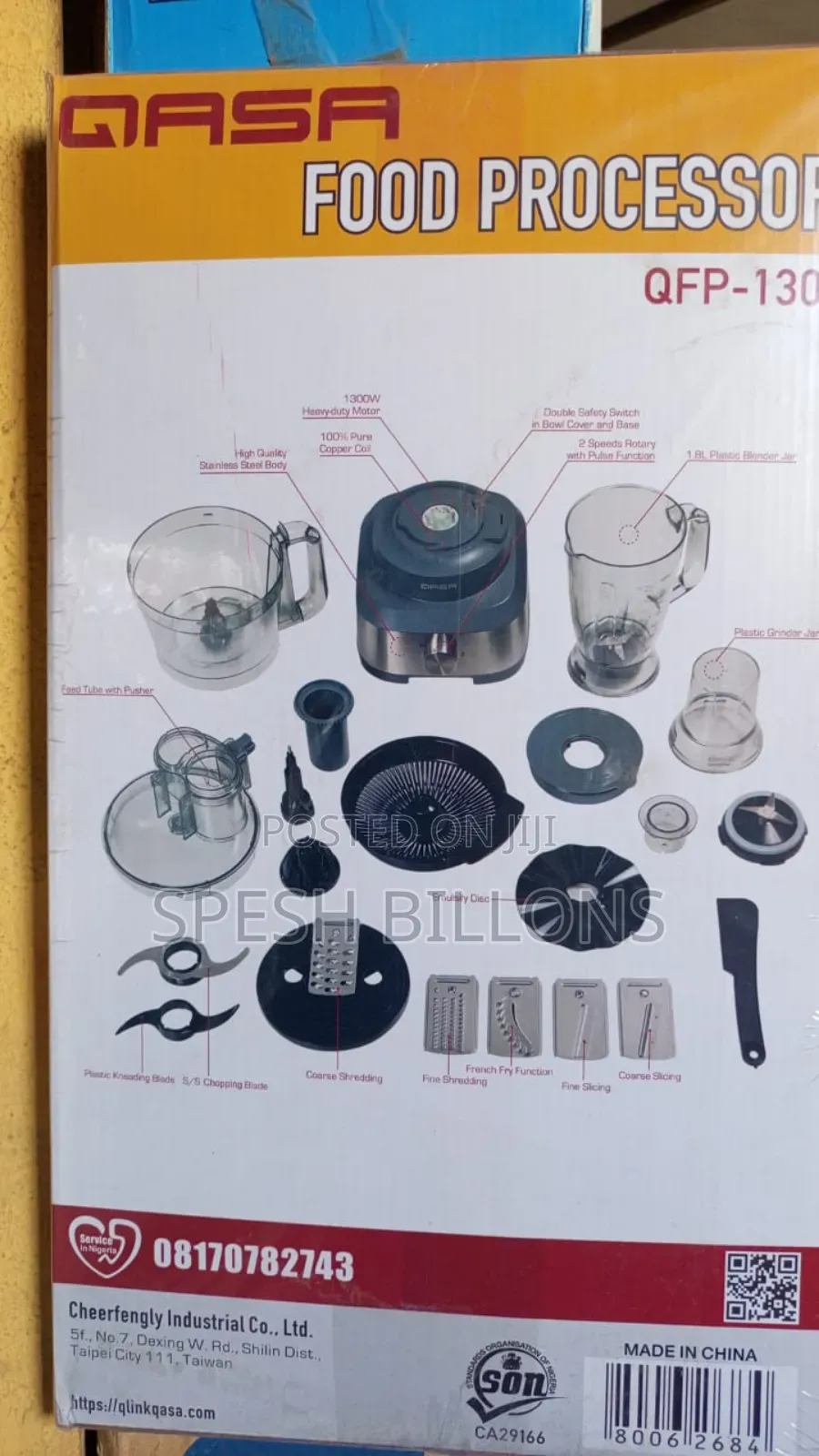 Multi Functional Food Processor | Fast Durable | 100% Quality