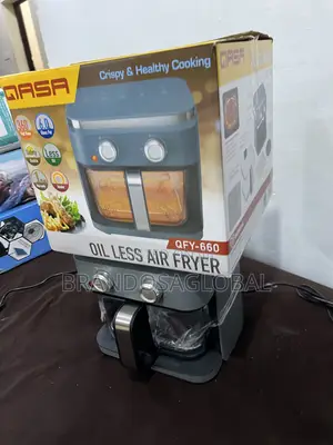 Qasa 6l Oilless Air Fryer Designed for Home Convenience [Qfy 660]