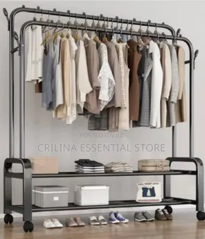 48kg Double Pole Heavy Duty Metal Clothes Hanger