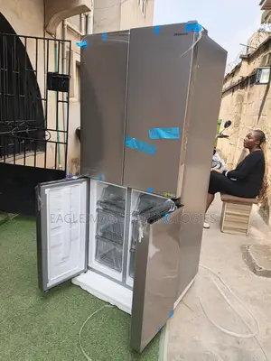 Hisense 392-Litre Side-by-Side Fridge - Ref 54wc