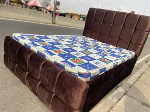 Executive Bedframe and Mattress 6 by 6