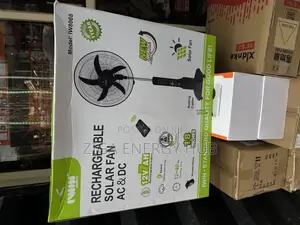 Rechargeable Solar Fan