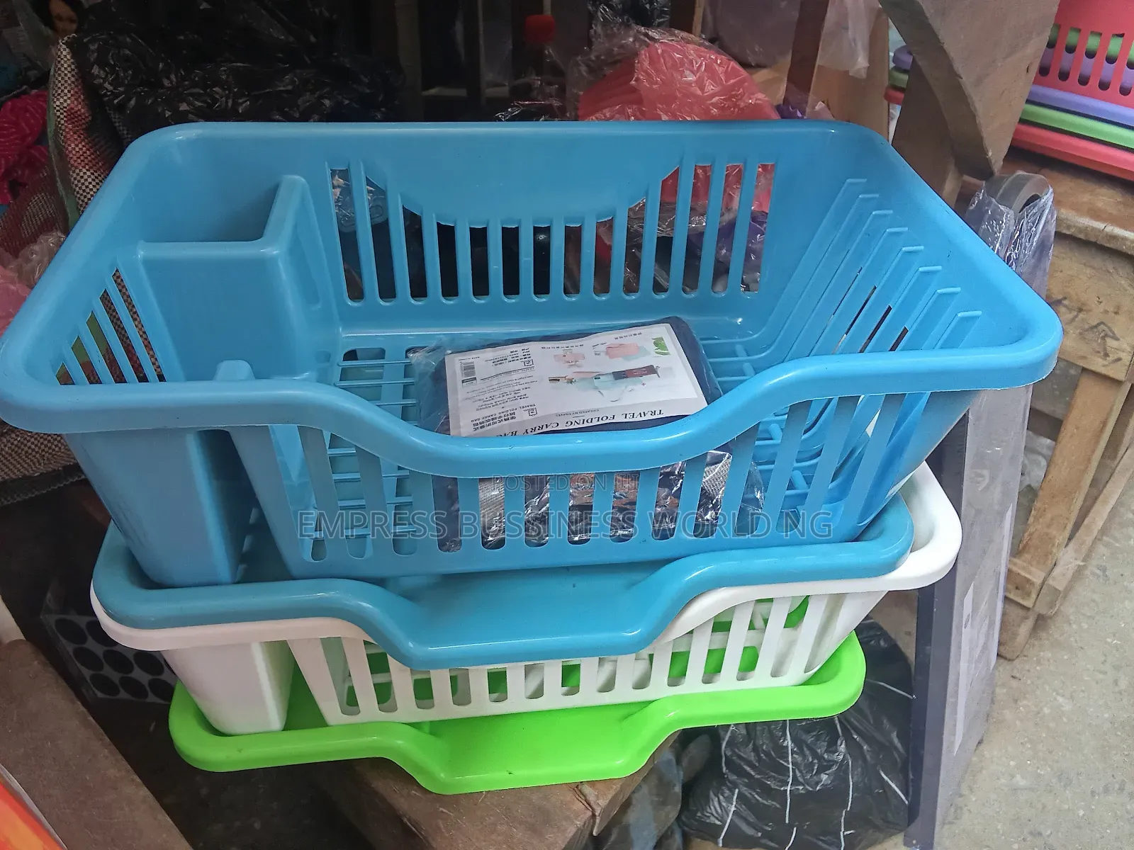 Plastic Plate Rack