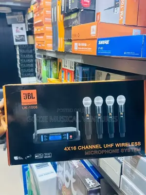 Original JBL 4 in 1 Wireless Microphone
