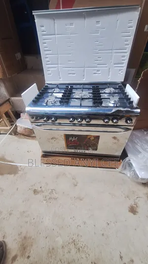 New Nexus Standing Gas Cooker 5burners Automatic With Oven Blue Flame