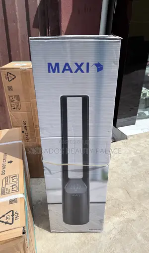 Maxi 42 Inch Bladeless Fan in Black | 150pd-Ams