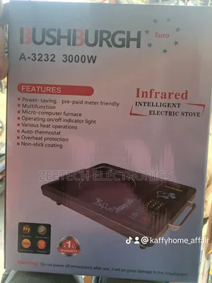 Bushburgh 3000w Infrared Intelligent Electric Stove