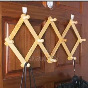 Adjustable Wooden Hanger Wig Hanger Organizer
