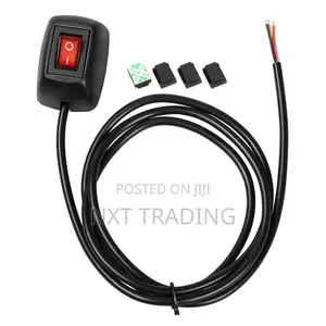 1pack Red Led Inline Cord Switch