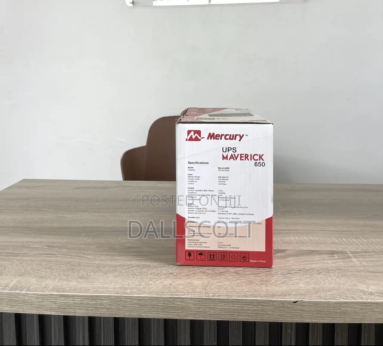 Stay Powered With The Mercury Ups Maverick 650