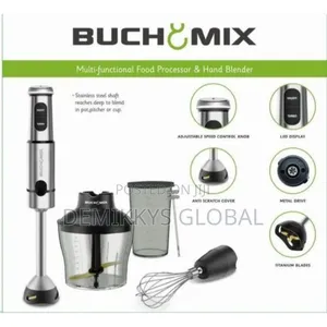 Buchymix 4 in 1 Multifunctional Food Processor Hand Blender Set