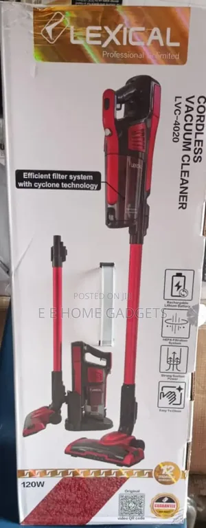 Lexical Cordless Vacuum Cleaner LVC-4020, 120w