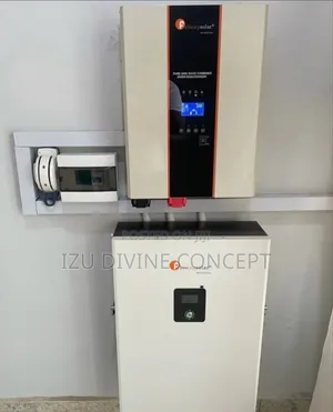 7.5kva Inverter Setup and 10kwh Lithium Battery Backup