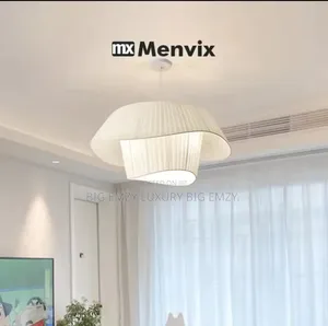 Pleated Fabric Pendant Light