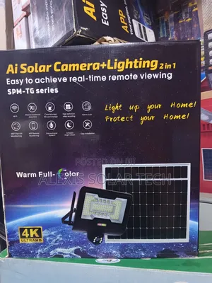 2 in 1 Flood Light With Camera