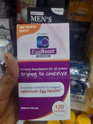 Eggboost for Women – Fertility Egg Health Support (120 Capsules)