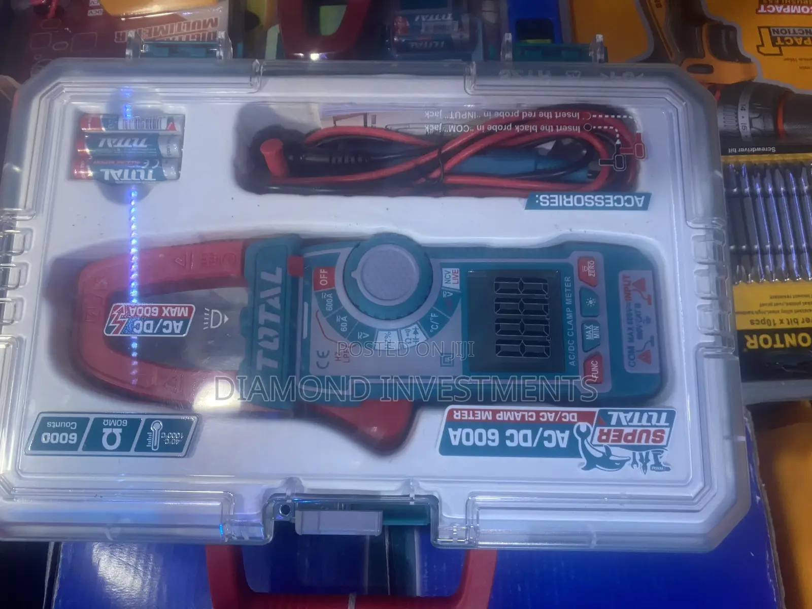 Clamp Multimeter Ac/Dc