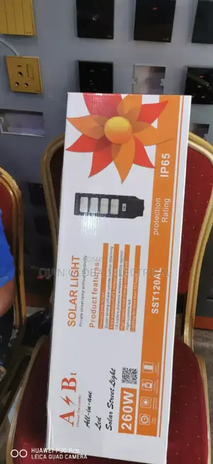 260watts a Bt Solar Street Light