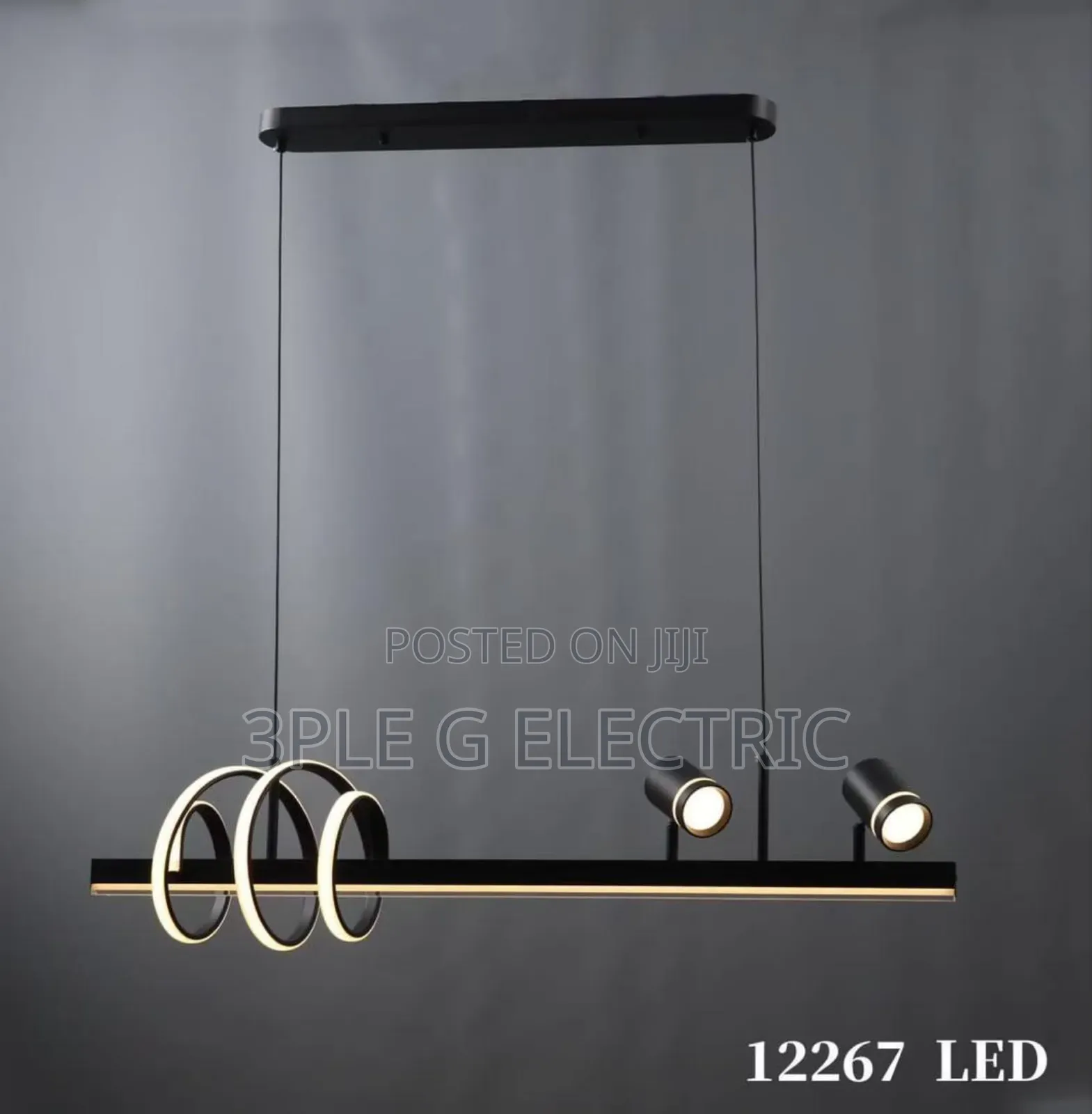 Futuristic Chandelier With Double Pointer