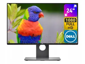 Dell Ultrasharp 24 Inch Infinity Edge Monitor - U2417h, FHD Ips Hdmi