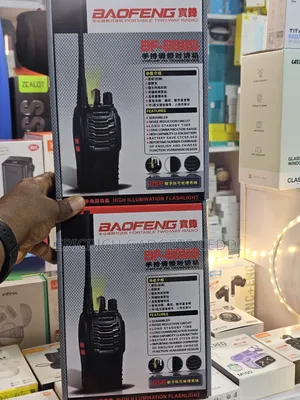 Baofeng Bf-888s Walkie Talkie – 5w, 16 Channel, Long Range Uhf