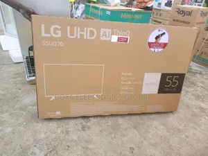 Lg Tv 55"Uhd, Ai Processor 4k Smart