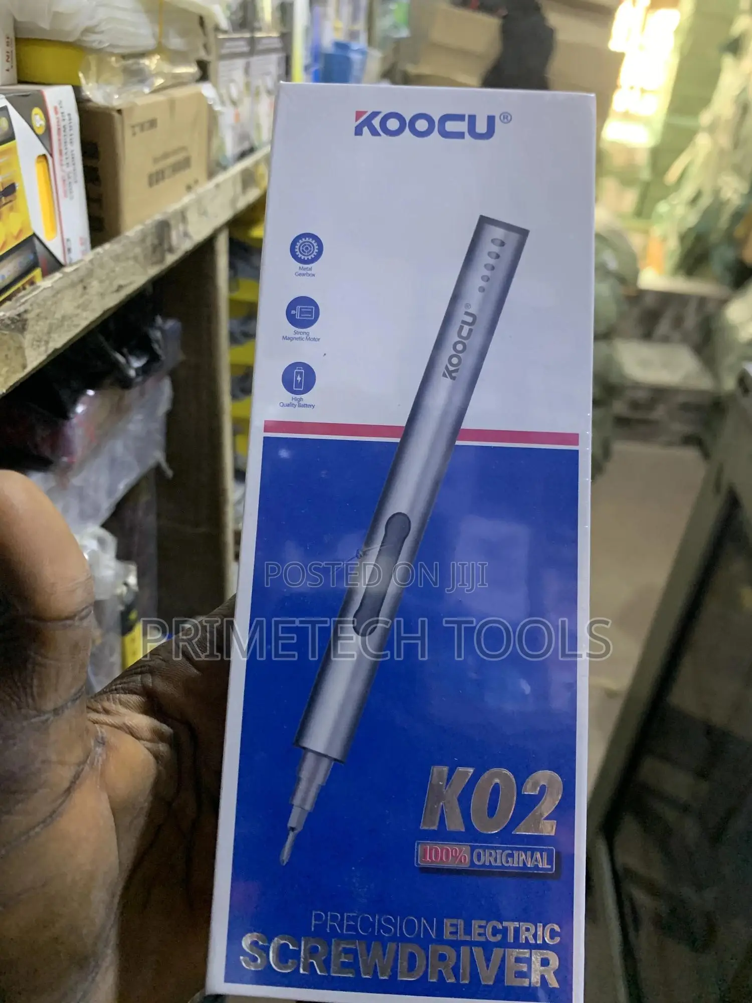 Precision Electric Screwdriver (Ko2) With 20bits
