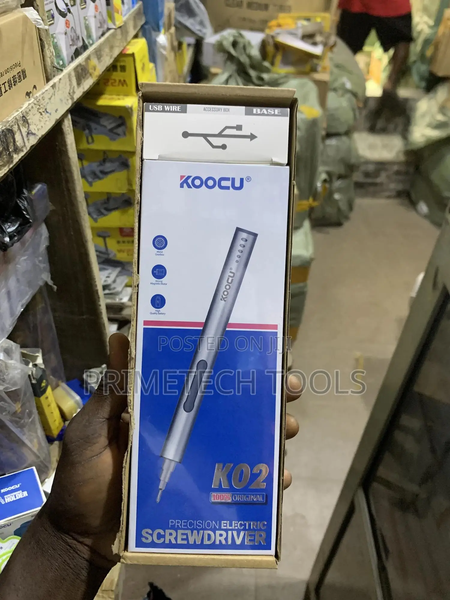 Precision Electric Screwdriver (Ko2) With 20bits