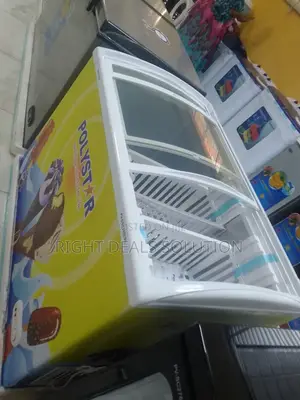 Polystar Pv-Csc303csl Curved Glass Commercial Showcase Freezer
