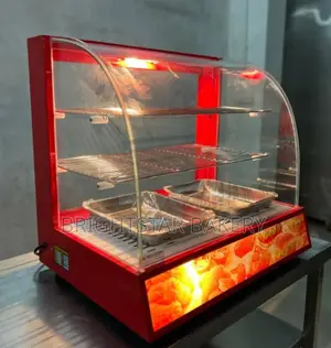 Red Color Snacks Display