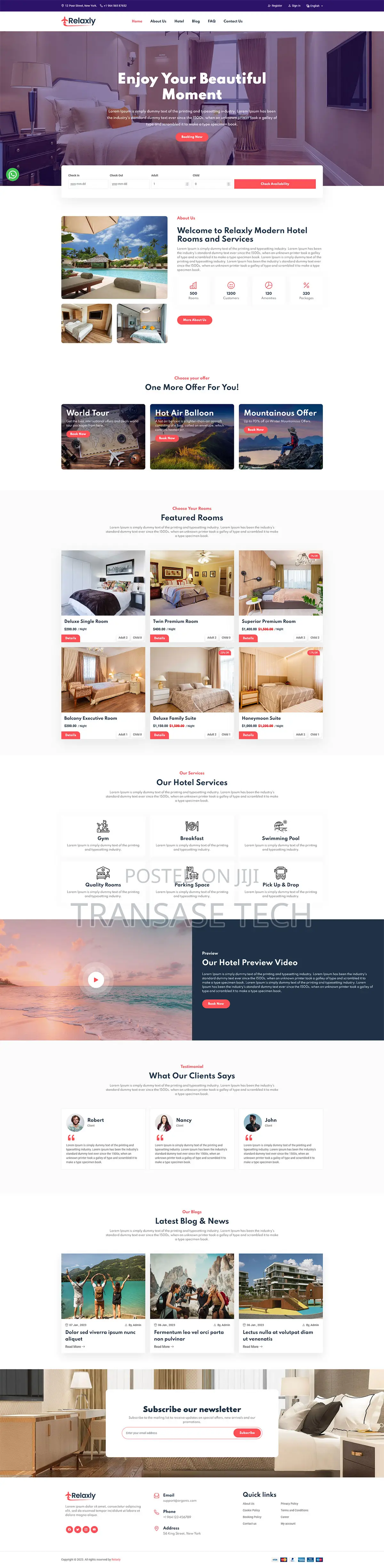 Professional Business Website Design Development