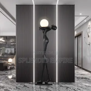 Humanoid Sculpture Standing Design