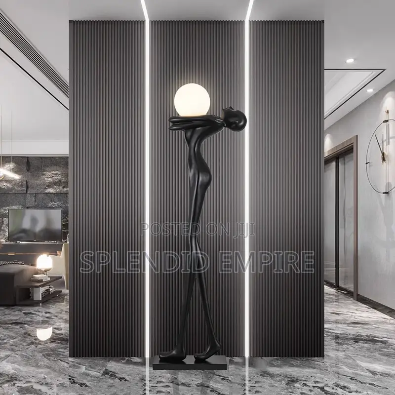 Humanoid Sculpture Standing Design