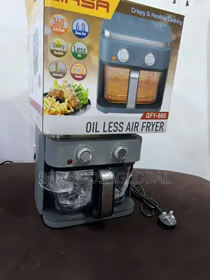 Qasa 6l Air Fryer Supporting Oil Less Cooking Solutions [Qfy 660]