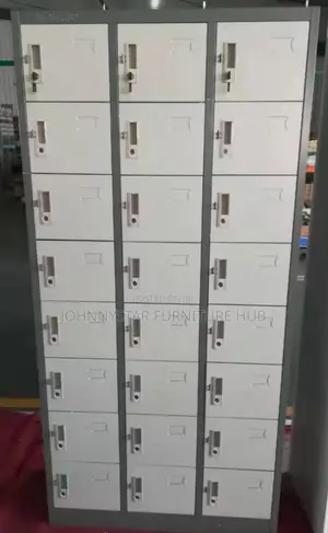 Key and Padlock Space 24 Doors Metal Lockers