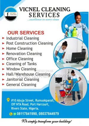 Professional Cleaning Services in Portharcourt, Rivers State