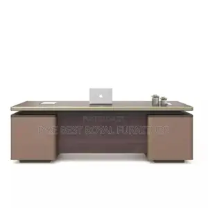 High Classic Office Executive Table With Extension