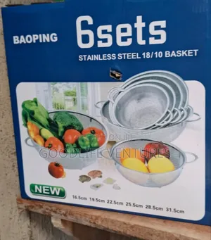 6-Sets Stainless Steel Basket