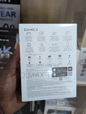 Dji Mic 3 (2 Tx + 1 Rx + Charging Case), Wireless Microphone
