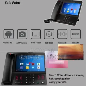 Android 4g Lte Fixed Wireless Desktop Phone for Home and Office |