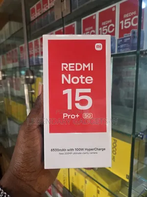 New Xiaomi Redmi Note 15 Pro+ 256 GB Black