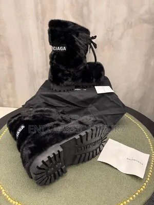 Best Quality Luxury Men's Ankle Boots Balenciaga Well Banded Package