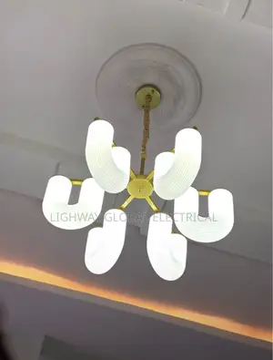 Luxury Nordic Vintage Glass Chandelier