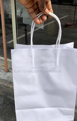 White Paper Bag