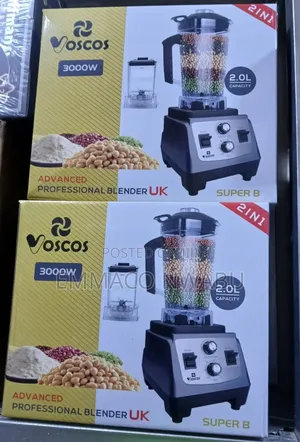 Voscos 2 in 1 Professional Blender 3000watts