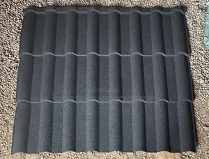 Plain Black Milano Tile
