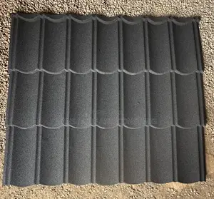 Plain Black Bond Tile